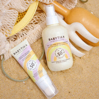 Babytika Pincel Solar para bebés e crianças SPF50 - Face Sunscreen Brush SPF50+